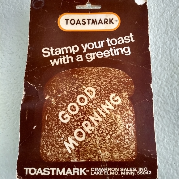 Toastmark Kitchen Vintage Good Morning Bread Stamp Poshmark